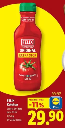 Felix - Ketchup Original Extra Stor