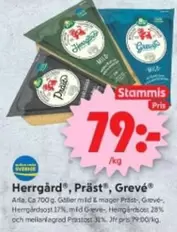 Arla - Herrgård, Präst, Grevé