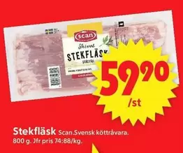 Scan - Stekfläsk