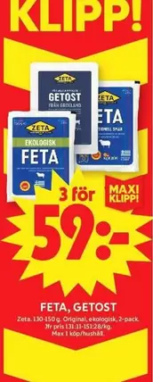 Zeta - Feta, Getost