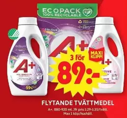 Flytande tvättmedel