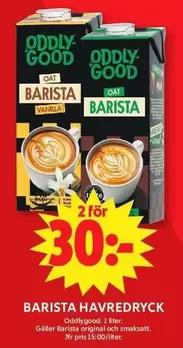 BARISTA HAVREDRYCK