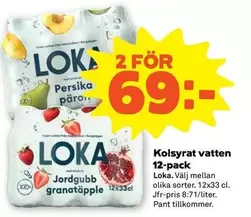Loka - Kolsyrat vatten