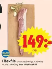 Fläskfilé