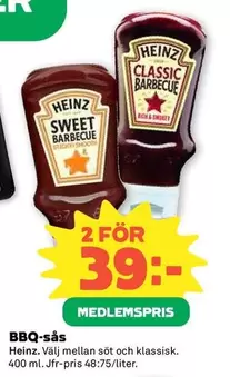 Heinz - BBQ-sås