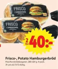 Frisco - -, Potato Hamburgerbröd