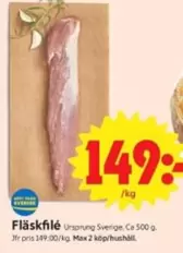 Fläskfilé
