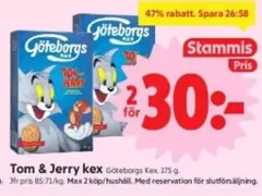 Göteborgs - Tom & Jerry kex