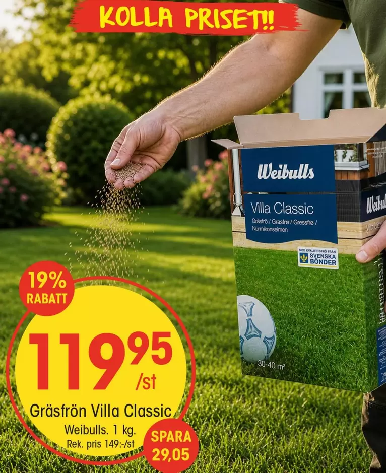 Gräströfrön Villa Classic