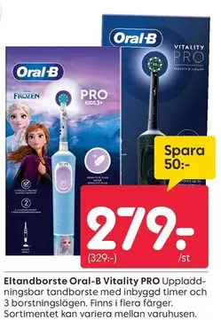 Oral B - Elttandborste PRO