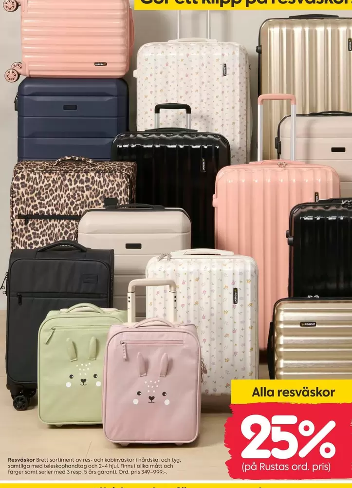 Alla resväskor