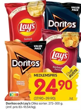 Lays - Doritos and Lay's chips