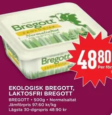 Bregott - EKOLOGISK BREGOTT, LAKTOFRI BREGOTT