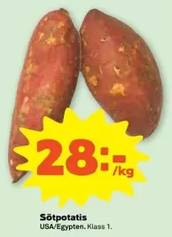 Sötpotatis
