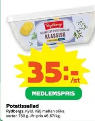 Rydbergs - Potatissallad