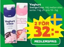 Coop - Yoghurt
