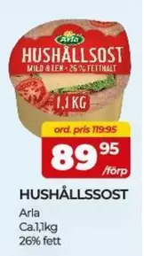 Arla - HUSHÅLLSOST