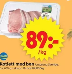 Kotlett med ben
