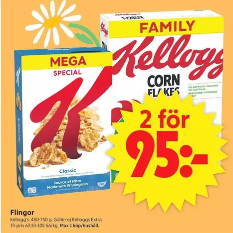 Kellogg's - Flingor