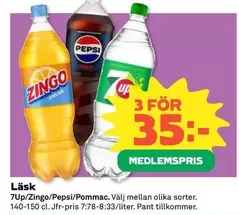 zingo - 7Up/Zingo/Pepsi/Pommac