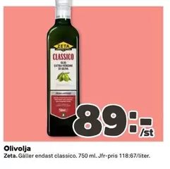 Zeta - Olivolja Classico