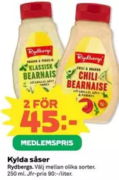 Rydbergs - Klassisk Bearnaise & Chili Bearnaise