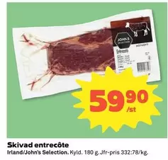 Skivad entrecôte