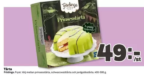 Frödinge - Prinsesstårta