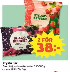 Coop - Frysta bär