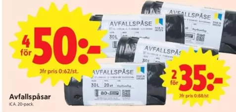 Avfallspåsar