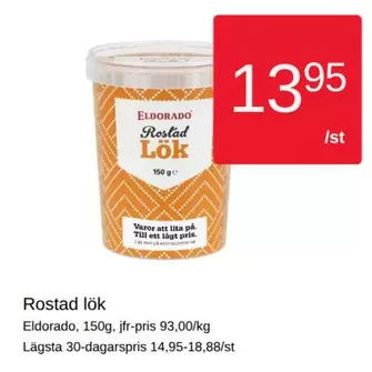 Eldorado - Rostad Lök