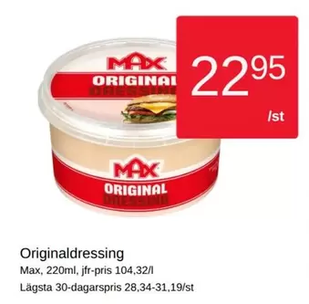Originaldressing
