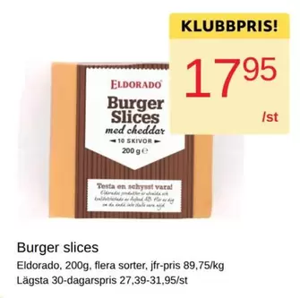 Eldorado - Burger Slices