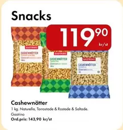 Cashewnötter