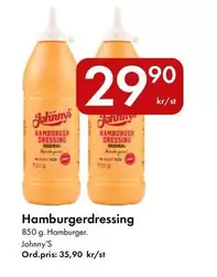 Johnny's - Hamburgerdressing