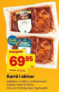Karr i skivor