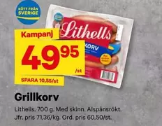 Lithells - Grillkorv