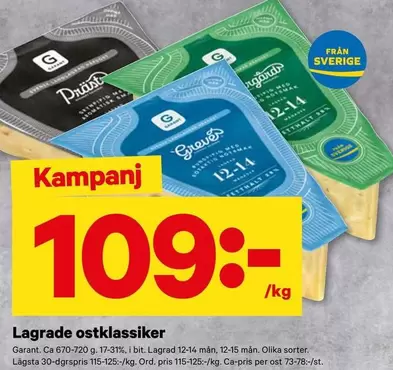 Garant - Lagrade ostklassiker