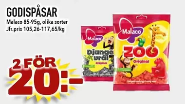 Malaco - GODISPÅSAR