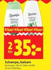 Barnängen - Schampo, balsam