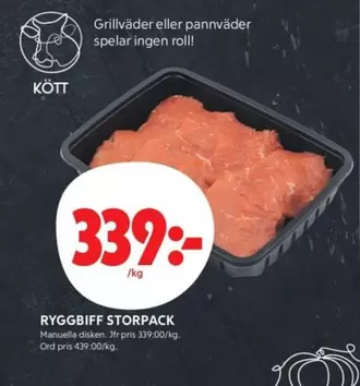 RYGGBIFF STORPACK