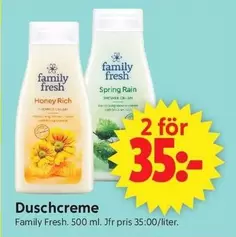 Family Fresh - Duschcreme