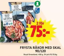 Royal Greenland - FRYSTA RÄKOR MED SKAL