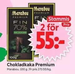 marabou - Chokladkaka Premium FIN 70%