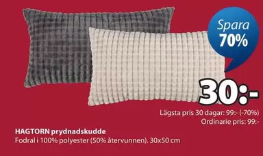 HAGTORN prydnadskudde