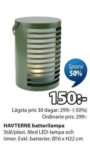 Batterilampa