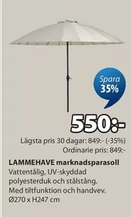 LAMMEHAVE marknadsparassoll
