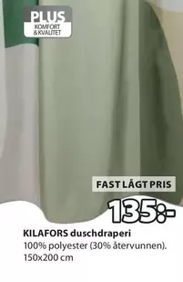 KILAFORS Duschdraperi