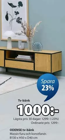 ODENSE tv-bänk