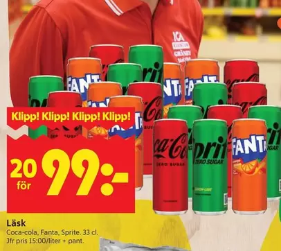 coca-cola - Coca-cola, Fanta, Sprite